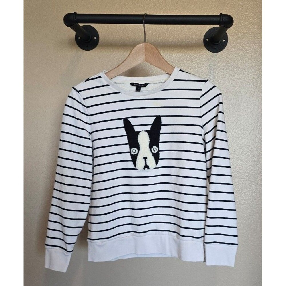Banana Republic Striped crewneck women's size small‎